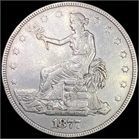 1877 Morgan Silver Dollar NEARLY UNCIRCULATED