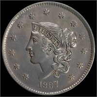 1837 Braided Hair Large Cent UNCIRCULATED