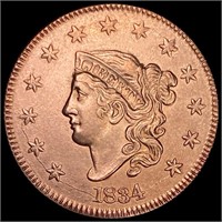 1834 Classic Head Large Cent CHOICE BU