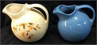 2 HALL’S SUPERIOR TEAPOT & BLUE HALL TEAPOT