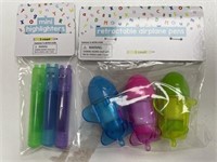 Mini highlighters + Retractable Airplane Pens