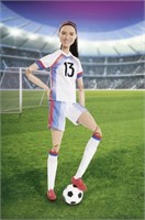 Alex Morgan Barbie doll Soccer Girl