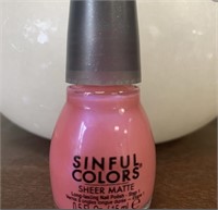 Sinful Colors Sheer Matte Icing on the Cake