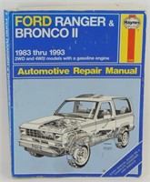 Ford Ranger & Bronco II 1983 thru 1993 Manual