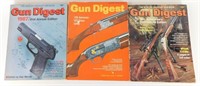 3 Vintage 1970's-1980's Gun Digests