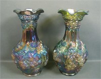 Two Imperial IG Loganberry Vases