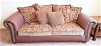 Sofa Sleeper with Upholstered Seat & Cushions