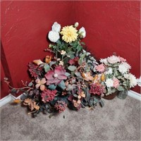 Selection of Faux Floral Arrangments