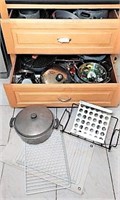 Variety of Pots, Pans & Cooking Items