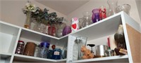 Selection of Glass Vases & Jars