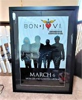 Bon Jovi Framed Poster