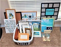 Picture Frames, Framed Art, and More