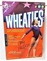 Wheaties Carly Patterson Signed Cereal Box