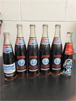 Vintage Pepsi cola bottles