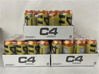 36 CANS OF 473ML C4 ORIGINAL TROPICAL BLAST