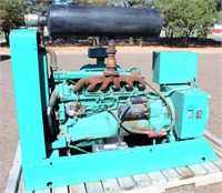 John Deere 6-cyl Diesel Eng/Onan Generator