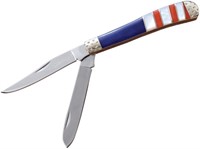 ER954AF Elk Ridge Trapper Pocket Knife Red White B
