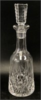 Waterford Crystal Decanter with Tall Stopper