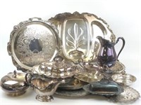 Silver Plate Serving Pieces and More