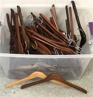 Selection of Wooden Clothes Hangers