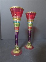 Multi-Color Champagne Flutes
