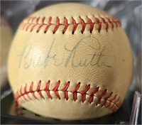 AUTHENTICATED BABE RUTH AUTOGRAPHED BASEBALL