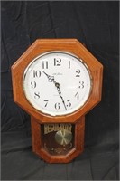 Seth Thomas Regulator Pendulum Wall Clock