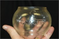 Gulf Colorado & Santa Fe Ry Lantern Globe