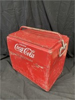 Antique Coca-Cola Red Cooler