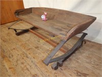 Old Spring Board Wagon Bench Seat
