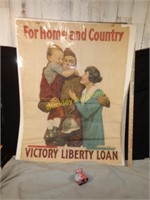 For home and country Liberty Loan Poster WWI