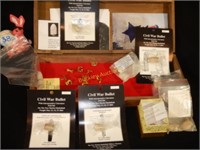 Civil War Bullets, Regiment Pins