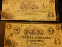 Civil War Confederate money Notes