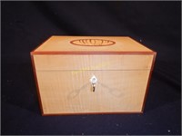 Tiger Maple Box with Inlay