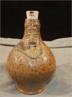 Stoneware Face Jug