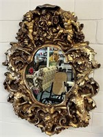 FINESSE ORG DEEP RELIEF DECORATOR WALL MIRROR