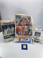 1985 NASCAR Racing News & Daily Home Souvenir Raci