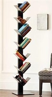 NEW West Elm Herringbone Spine Bookcase - Graphite