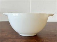 441 white small Cinderella bowl pyrex