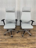 Stylework Highback NIB Executive Chair Light Grey