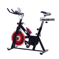 Indoor Exercise Bike Upright Bicycle with LCD Mon
