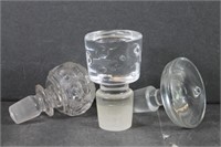 Assortment of Glass Bottle Stoppers