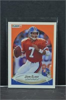 1990 Fleer John Elway Card