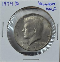 1974 D Kennedy Half Dollar