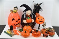 Assortment of Halloween and Fall Décor