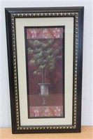 Beautiful Framed Print of Plant