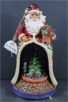 Jim Shore - Musical Santa Figurine