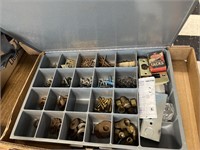 LOT OF WASHERS, NAILS AND MORE