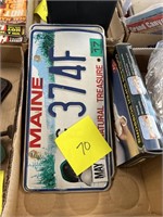 MAINE LICENSE PLATES AND MORE