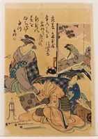 Kitao Masanobu Courtesans Of Kado House